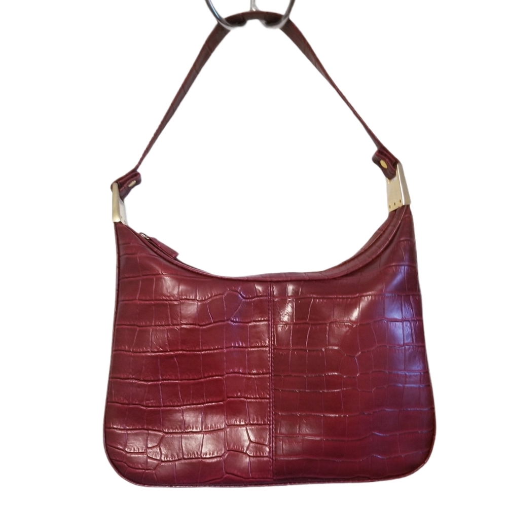 Tianni Croc Shoulder Bag